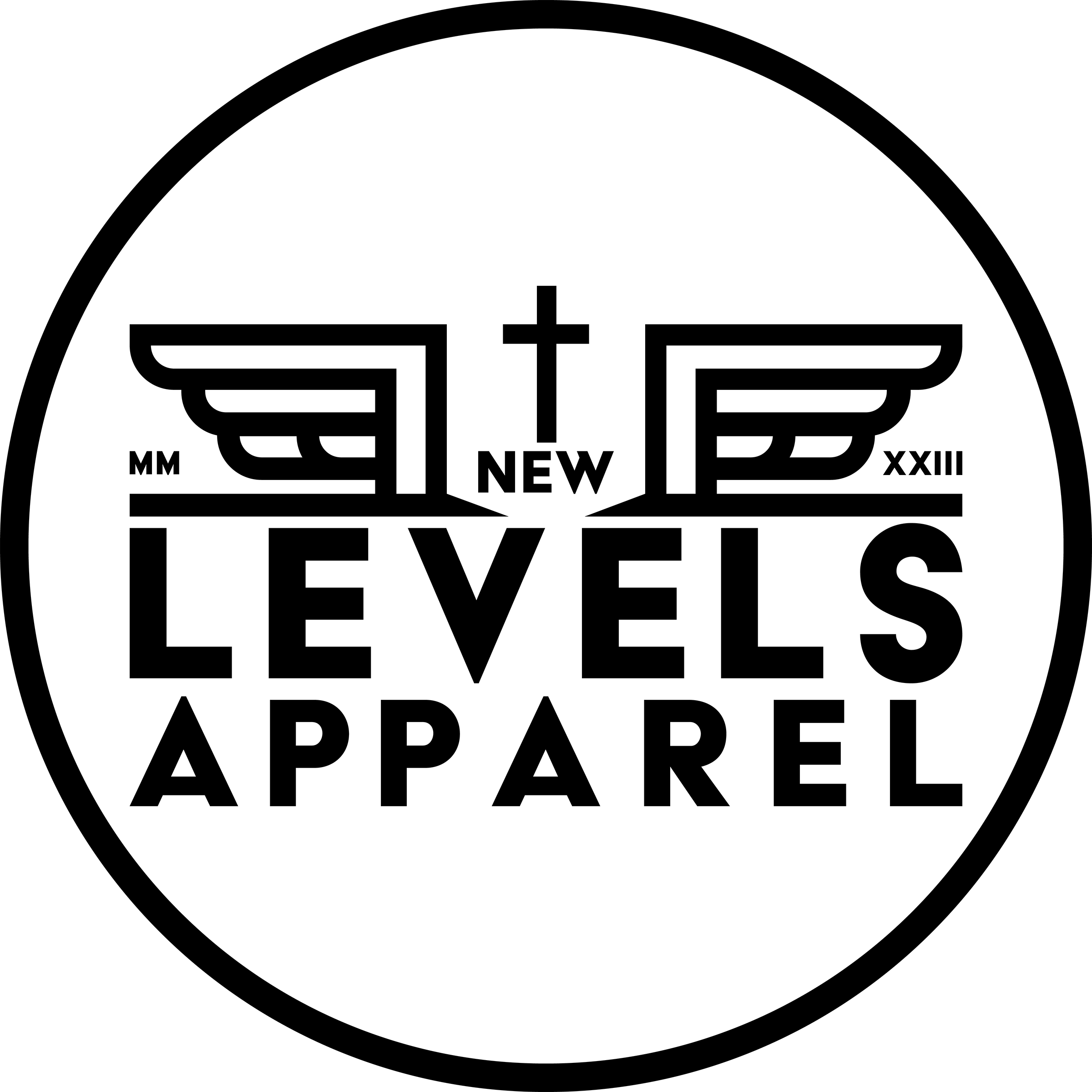 All New Levels Apparel Products