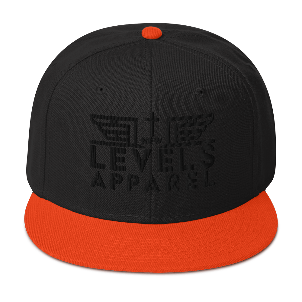 Black Logo NLA CLASSIC Snapback Hat