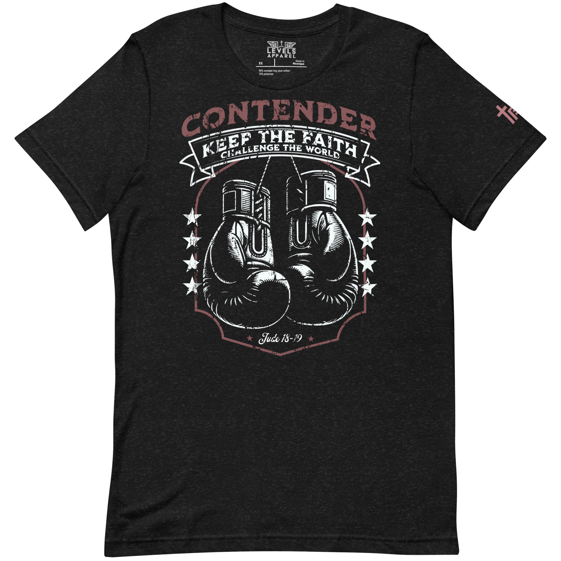 Jude 18 - 19 | Contender | Up Front Unisex Tee - New Levels Apparel - Faith - Based_Christian Streetwear