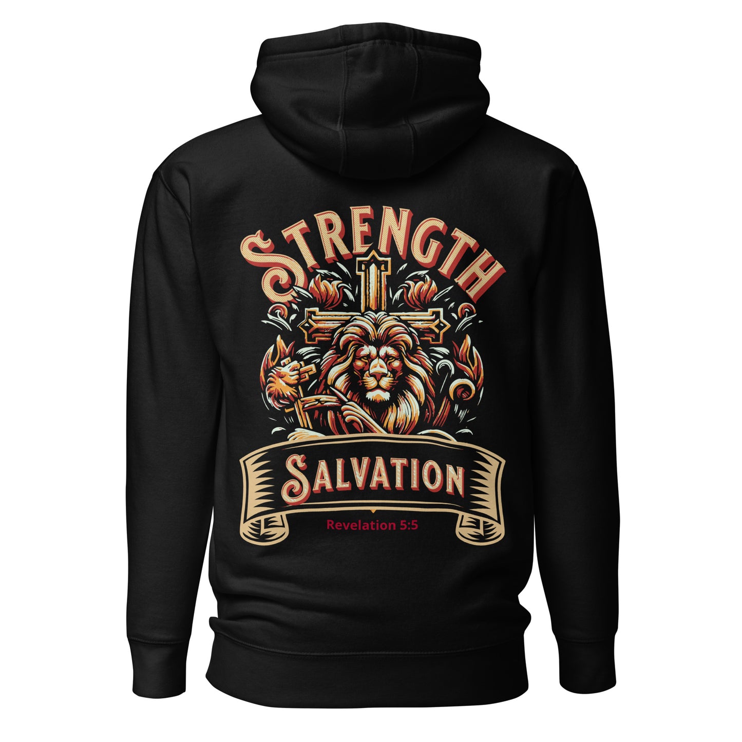 Revelation 5:5 | Strength & Salvation | Unisex Hoodie