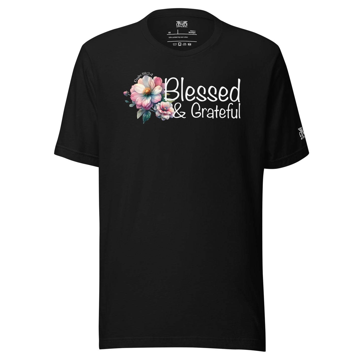 Psalm 118:24 | Blessed and Grateful | Women's Tee