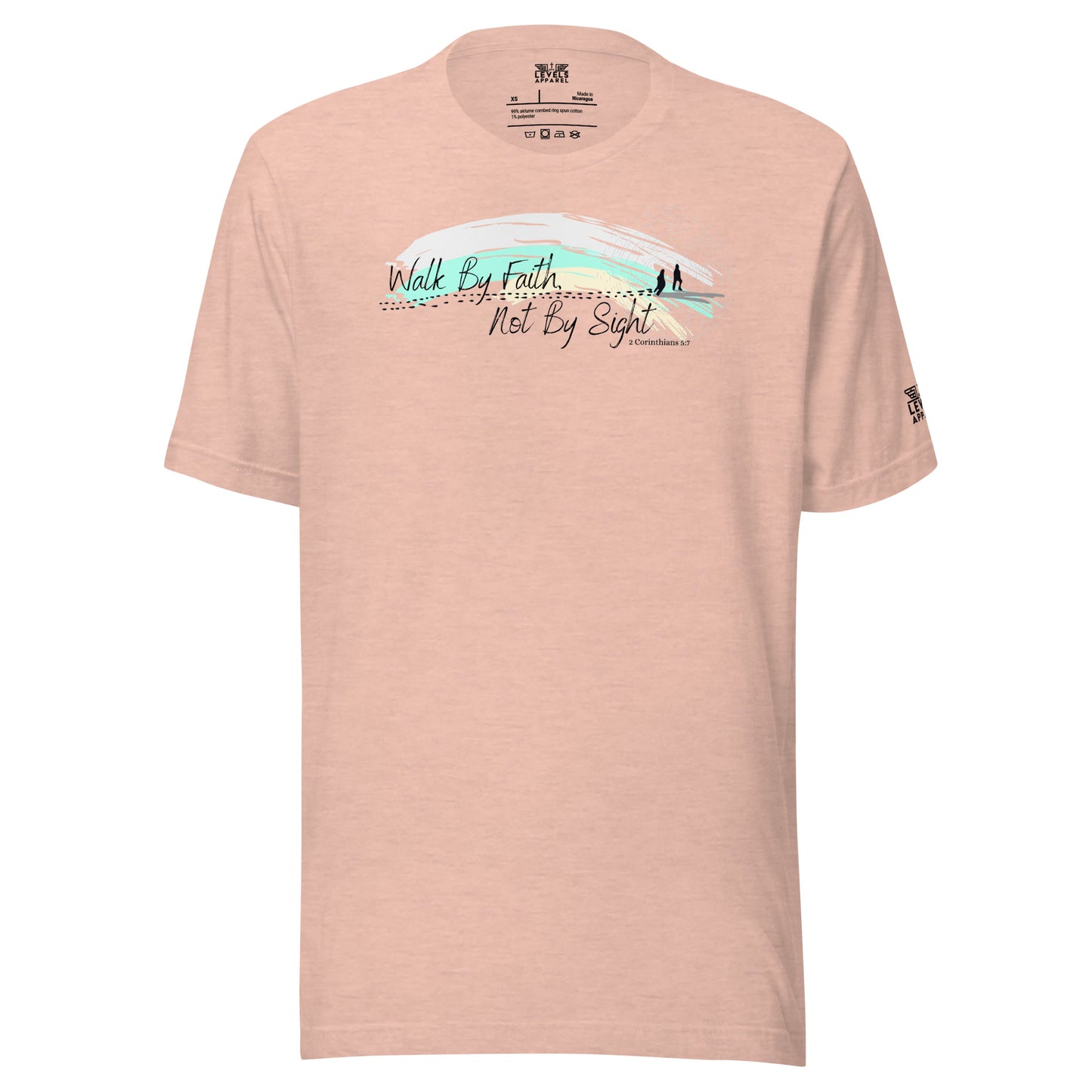 2 Corinthians 5:7 | Walk By Faith, Not By Sight | Women's Relaxed Tee