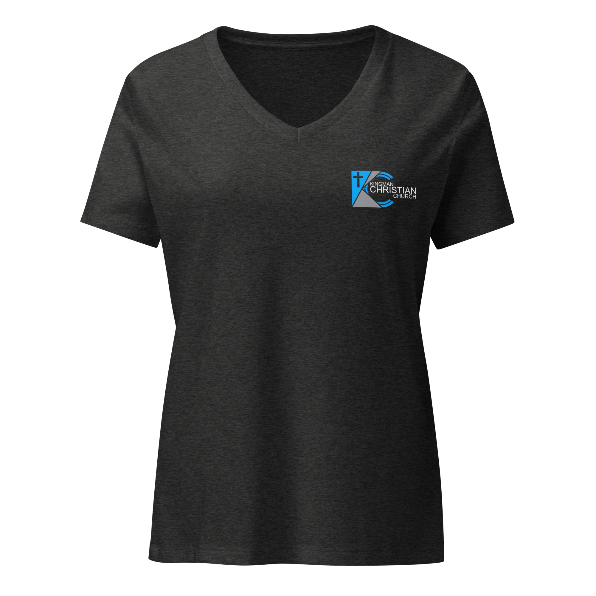Women’s KCC Dark V - Neck Tee - New Levels Apparel - Faith - Based_Christian Streetwear
